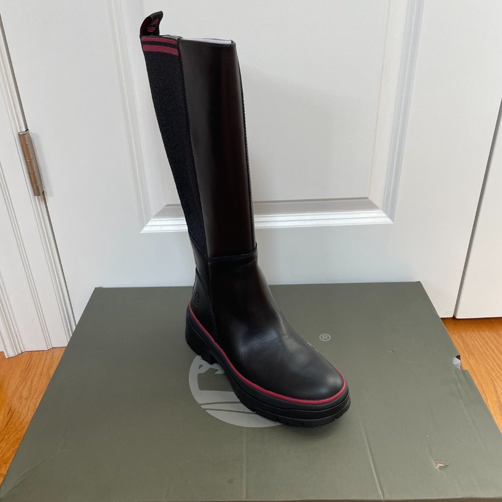 Women's Malynn Waterproof Tall Fashion Boot from Timberland - Picture 1 of 7
